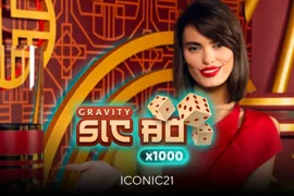 Иллюстрация: gravity Sic Bo — стол с ведущей