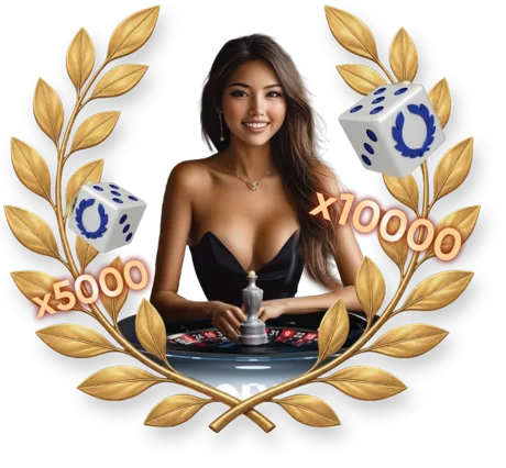 Иллюстрация: flash Roulette — ведущая и игровые числа